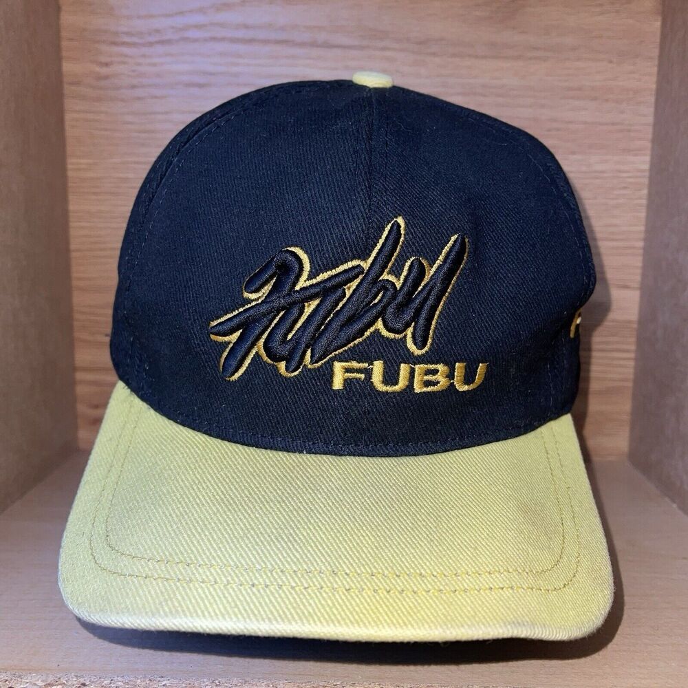 Vintage Fubu Strapback Hat Baseball Cap